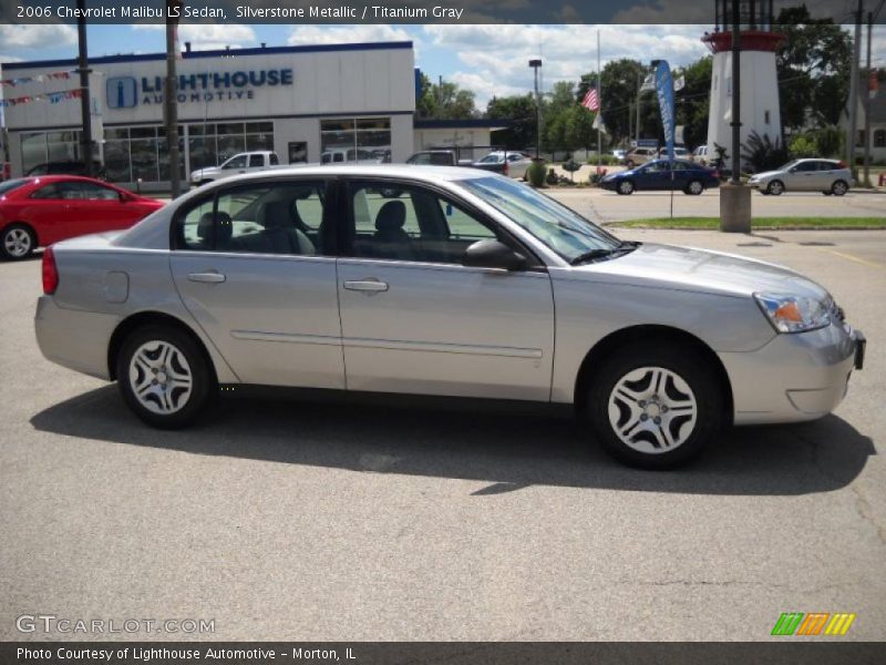Silverstone Metallic / Titanium Gray 2006 Chevrolet Malibu LS Sedan