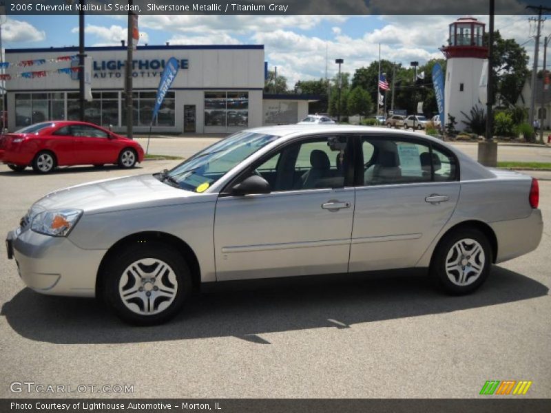 Silverstone Metallic / Titanium Gray 2006 Chevrolet Malibu LS Sedan