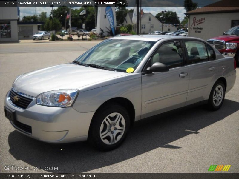 Silverstone Metallic / Titanium Gray 2006 Chevrolet Malibu LS Sedan
