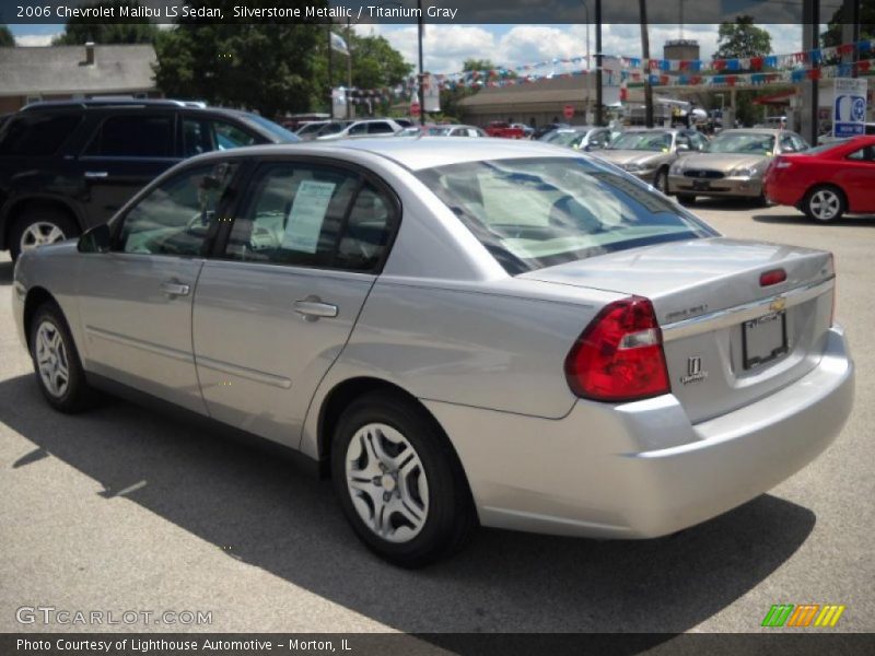 Silverstone Metallic / Titanium Gray 2006 Chevrolet Malibu LS Sedan