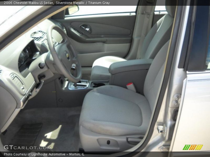 Silverstone Metallic / Titanium Gray 2006 Chevrolet Malibu LS Sedan