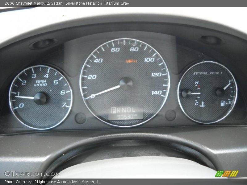 Silverstone Metallic / Titanium Gray 2006 Chevrolet Malibu LS Sedan