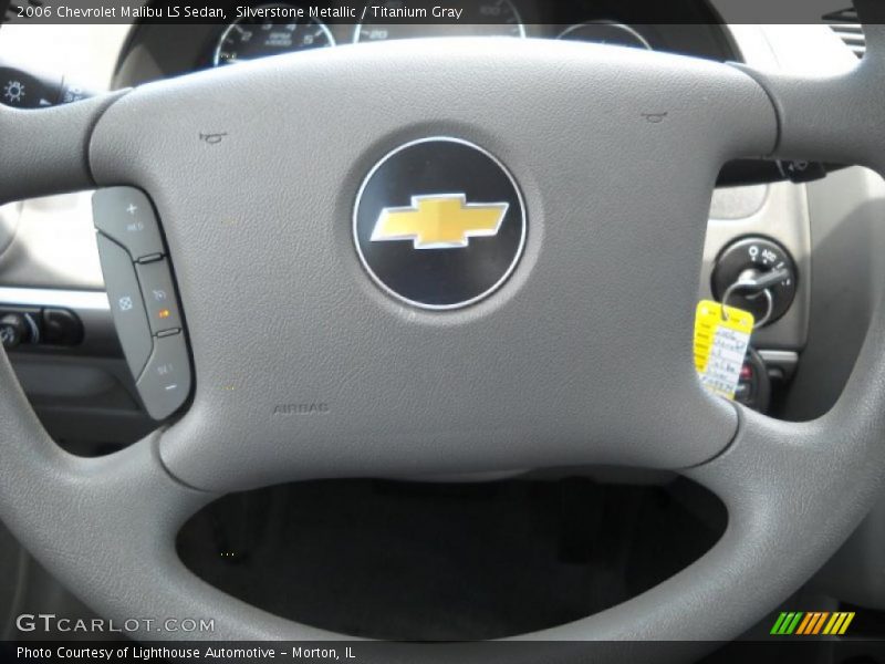 Silverstone Metallic / Titanium Gray 2006 Chevrolet Malibu LS Sedan