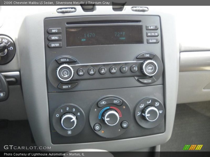 Silverstone Metallic / Titanium Gray 2006 Chevrolet Malibu LS Sedan
