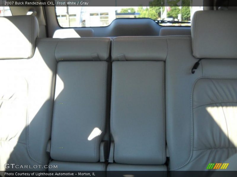 Frost White / Gray 2007 Buick Rendezvous CXL