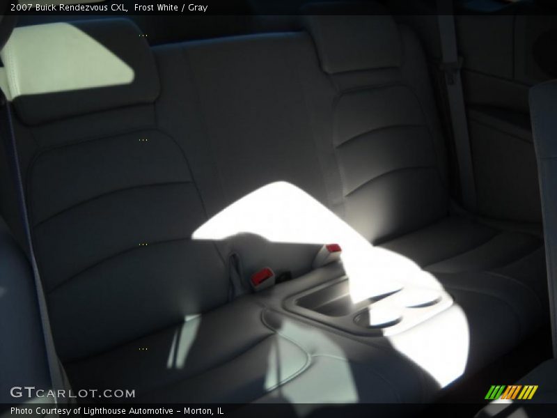 Frost White / Gray 2007 Buick Rendezvous CXL