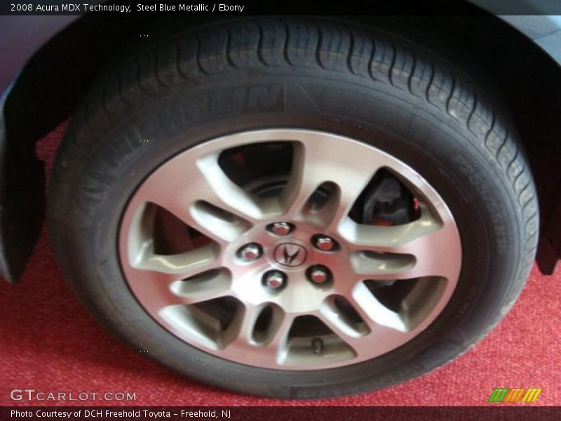 Steel Blue Metallic / Ebony 2008 Acura MDX Technology