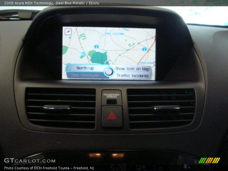 Steel Blue Metallic / Ebony 2008 Acura MDX Technology