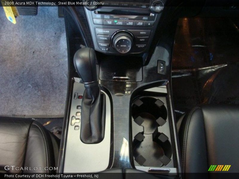 Steel Blue Metallic / Ebony 2008 Acura MDX Technology