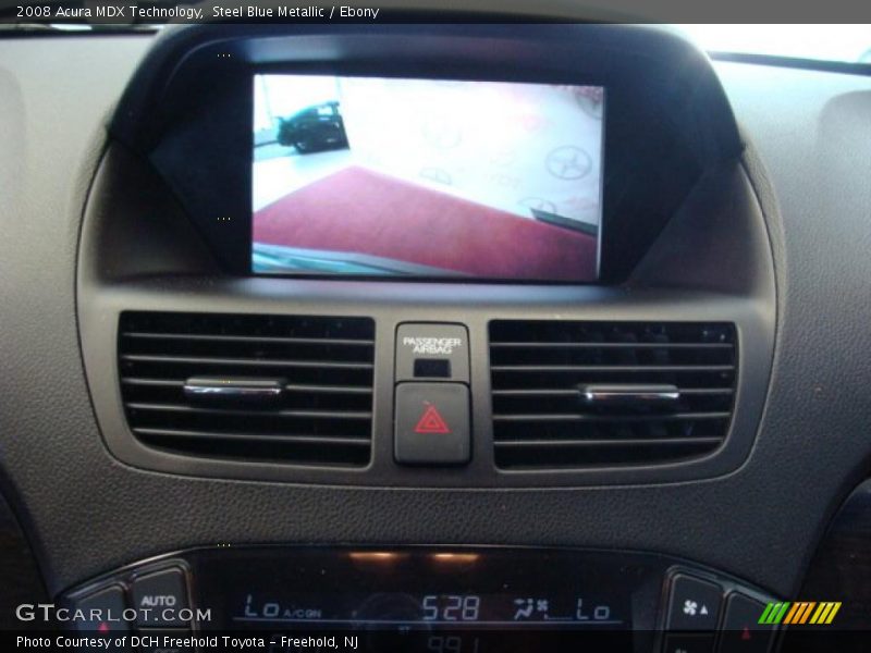 Steel Blue Metallic / Ebony 2008 Acura MDX Technology