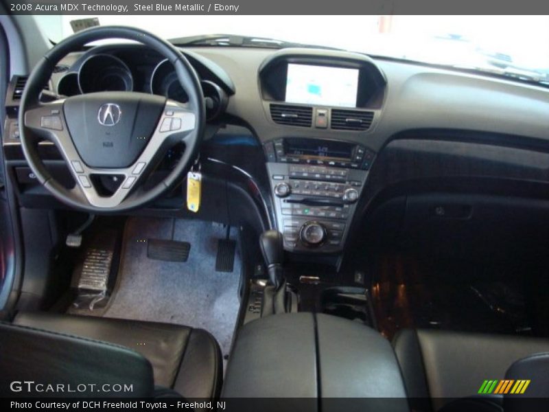 Steel Blue Metallic / Ebony 2008 Acura MDX Technology