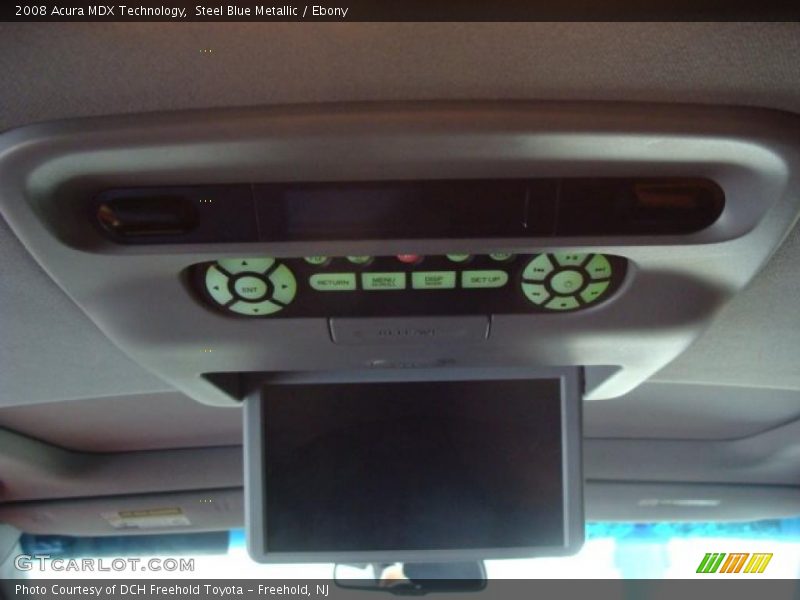 Steel Blue Metallic / Ebony 2008 Acura MDX Technology
