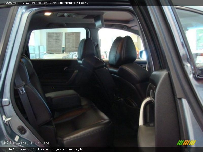 Steel Blue Metallic / Ebony 2008 Acura MDX Technology