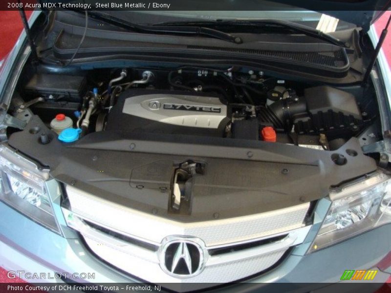 Steel Blue Metallic / Ebony 2008 Acura MDX Technology