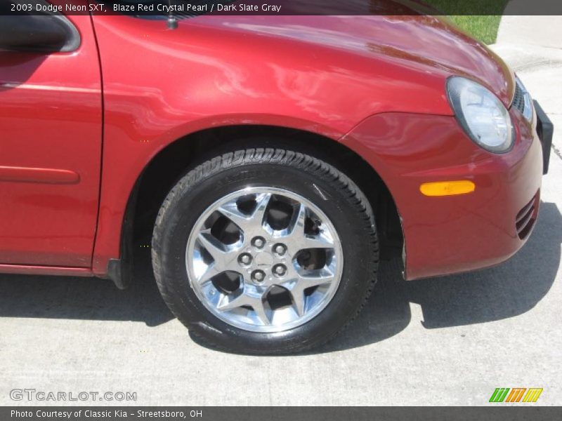 Blaze Red Crystal Pearl / Dark Slate Gray 2003 Dodge Neon SXT