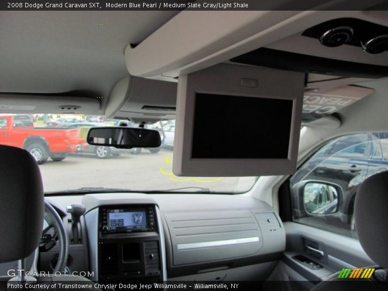 Modern Blue Pearl / Medium Slate Gray/Light Shale 2008 Dodge Grand Caravan SXT