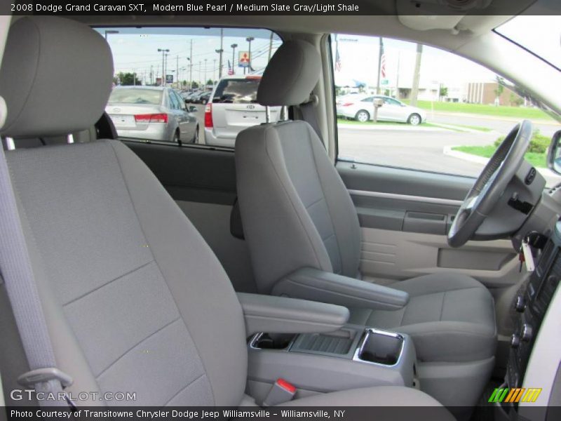 Modern Blue Pearl / Medium Slate Gray/Light Shale 2008 Dodge Grand Caravan SXT