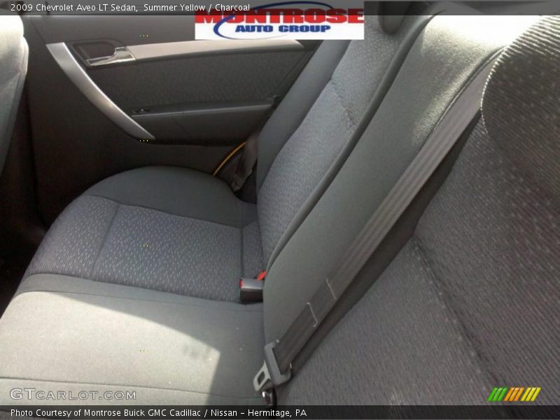 Summer Yellow / Charcoal 2009 Chevrolet Aveo LT Sedan
