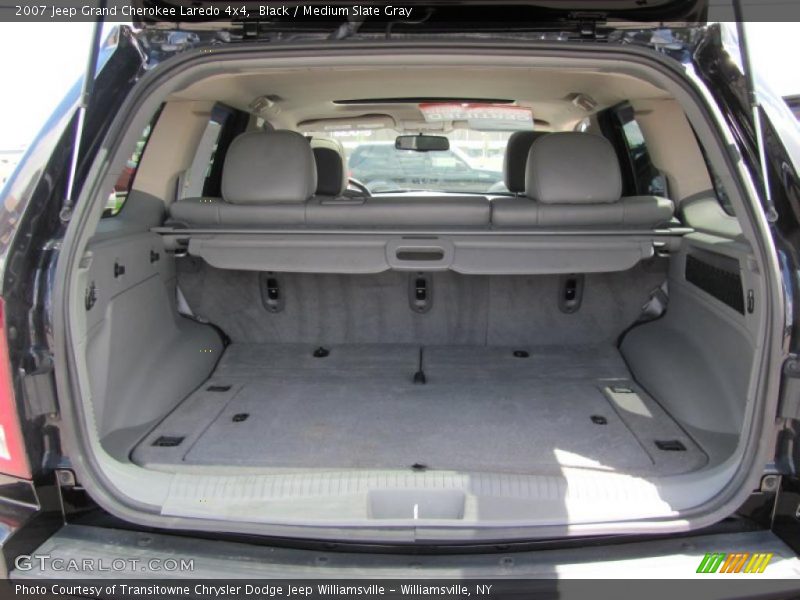 Black / Medium Slate Gray 2007 Jeep Grand Cherokee Laredo 4x4