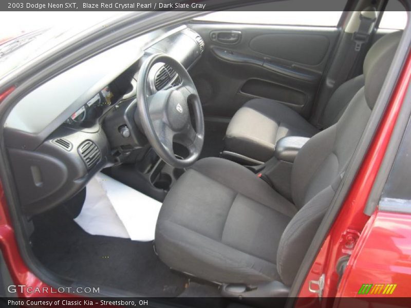 Blaze Red Crystal Pearl / Dark Slate Gray 2003 Dodge Neon SXT