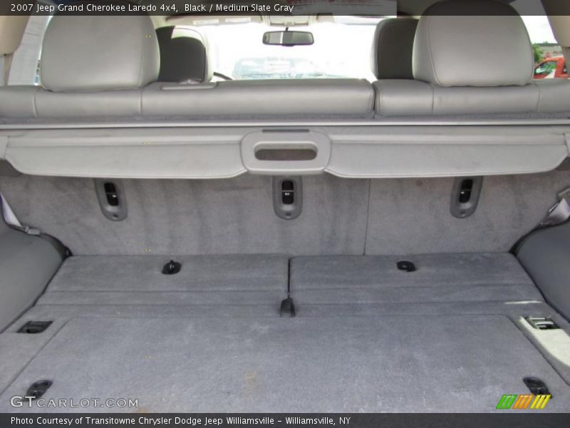Black / Medium Slate Gray 2007 Jeep Grand Cherokee Laredo 4x4