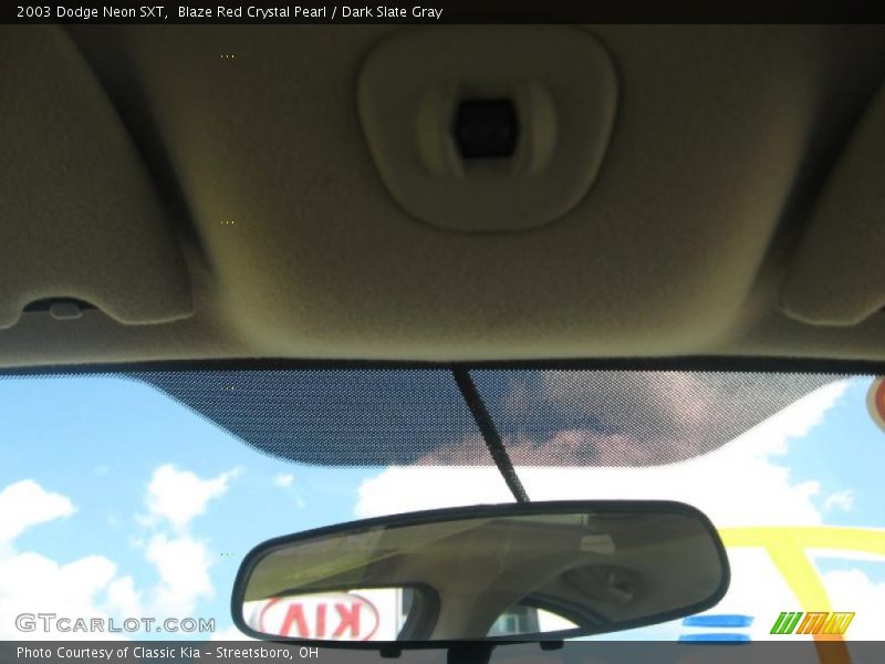 Blaze Red Crystal Pearl / Dark Slate Gray 2003 Dodge Neon SXT