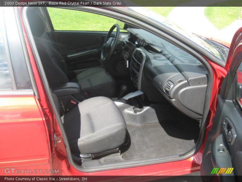 Blaze Red Crystal Pearl / Dark Slate Gray 2003 Dodge Neon SXT