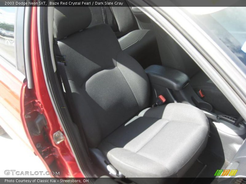 Blaze Red Crystal Pearl / Dark Slate Gray 2003 Dodge Neon SXT