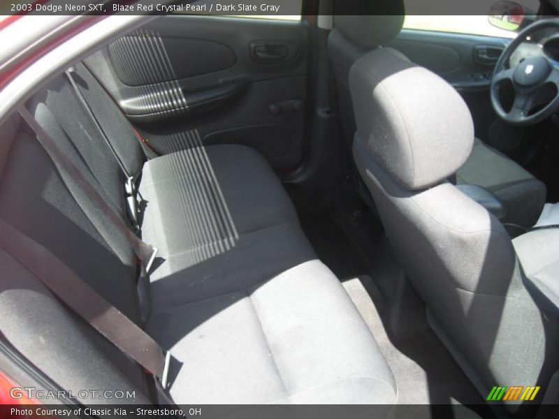 Blaze Red Crystal Pearl / Dark Slate Gray 2003 Dodge Neon SXT