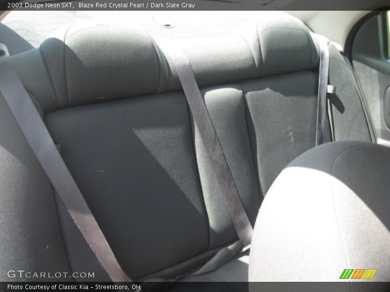 Blaze Red Crystal Pearl / Dark Slate Gray 2003 Dodge Neon SXT