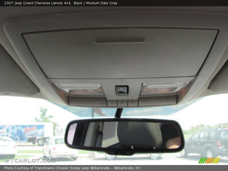 Black / Medium Slate Gray 2007 Jeep Grand Cherokee Laredo 4x4