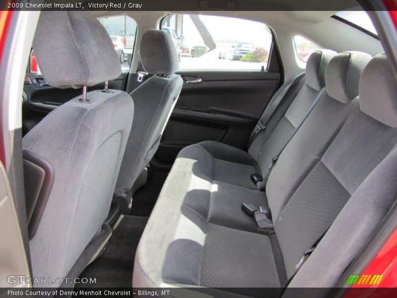 Victory Red / Gray 2009 Chevrolet Impala LT