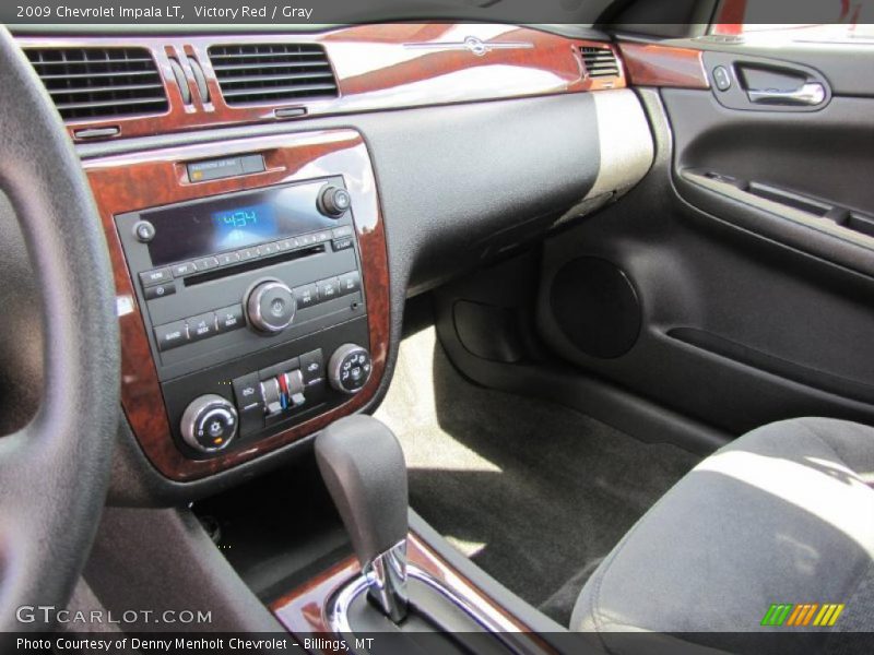Victory Red / Gray 2009 Chevrolet Impala LT