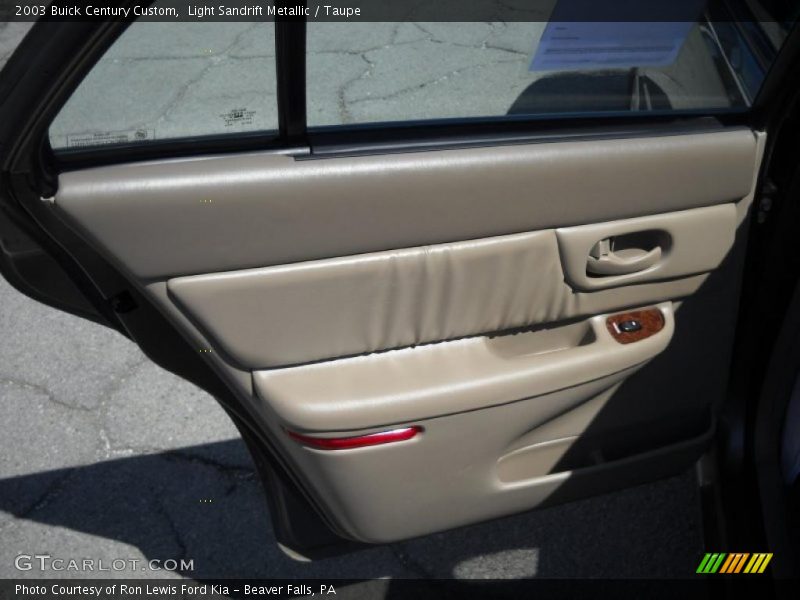 Light Sandrift Metallic / Taupe 2003 Buick Century Custom