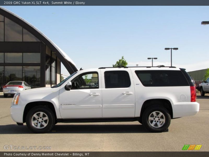 Summit White / Ebony 2009 GMC Yukon XL SLT 4x4