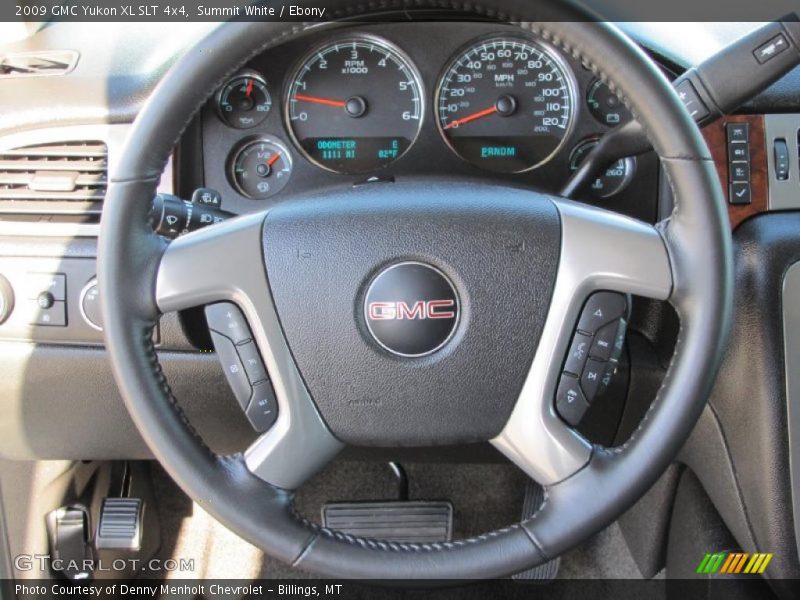 Summit White / Ebony 2009 GMC Yukon XL SLT 4x4
