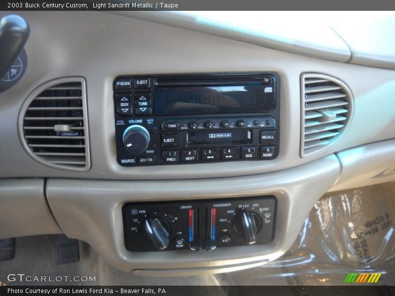 Light Sandrift Metallic / Taupe 2003 Buick Century Custom