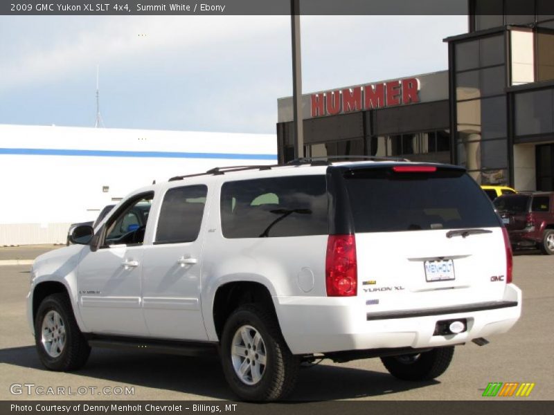 Summit White / Ebony 2009 GMC Yukon XL SLT 4x4