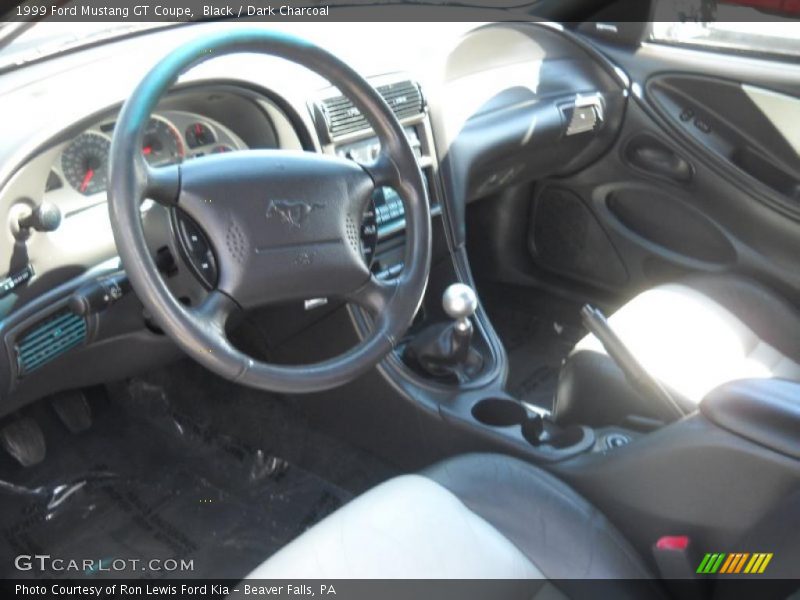 Black / Dark Charcoal 1999 Ford Mustang GT Coupe