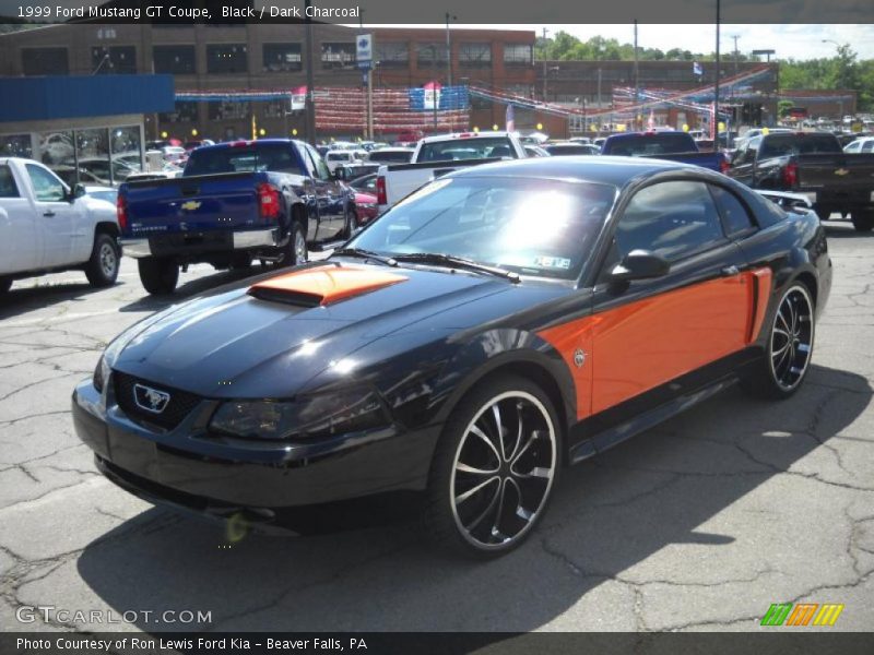 Black / Dark Charcoal 1999 Ford Mustang GT Coupe