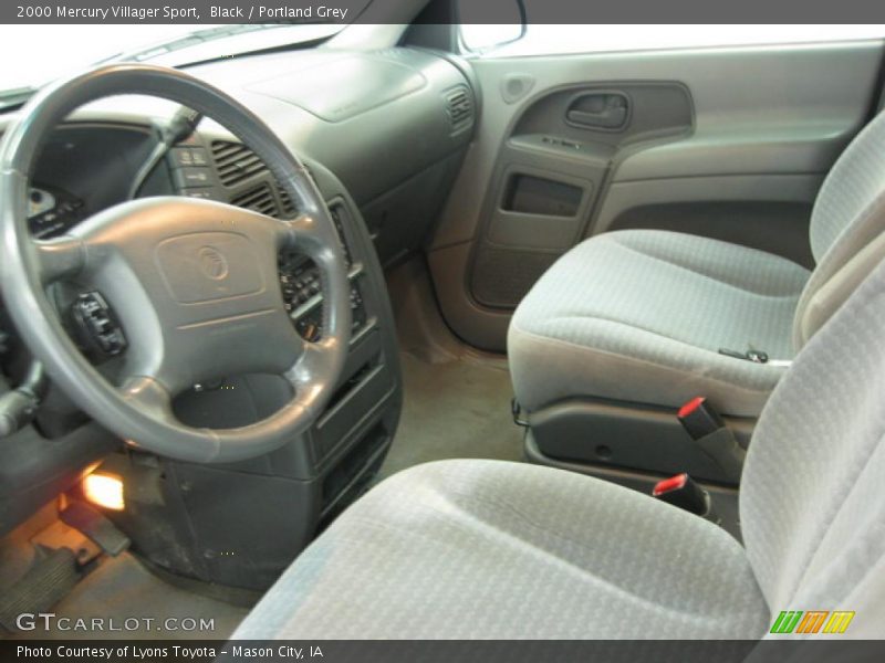 Black / Portland Grey 2000 Mercury Villager Sport