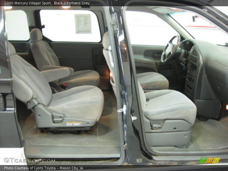 Black / Portland Grey 2000 Mercury Villager Sport