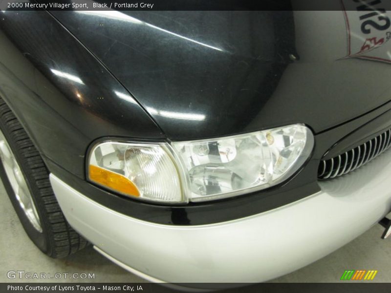 Black / Portland Grey 2000 Mercury Villager Sport