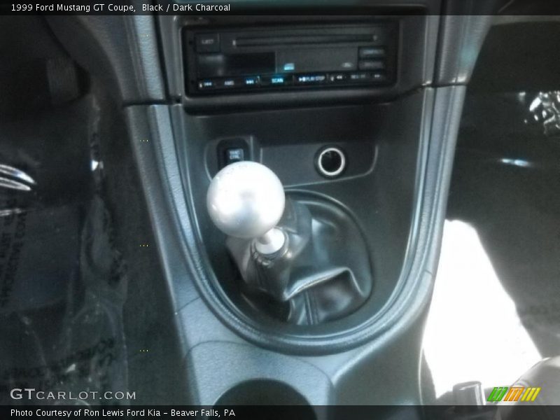 Black / Dark Charcoal 1999 Ford Mustang GT Coupe