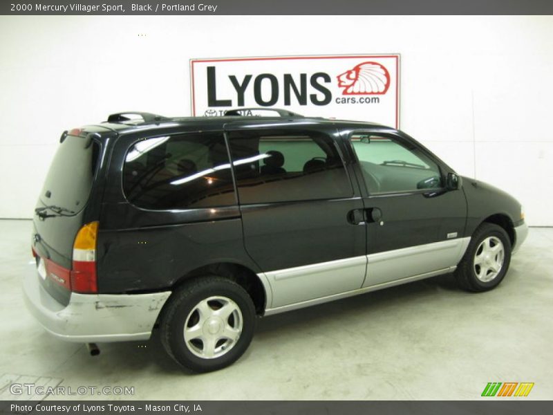 Black / Portland Grey 2000 Mercury Villager Sport