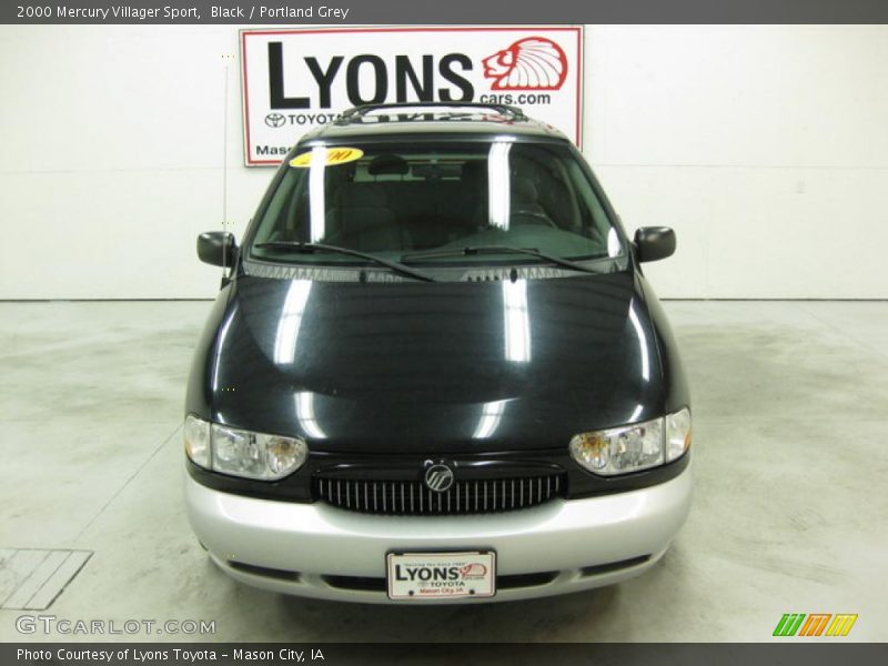 Black / Portland Grey 2000 Mercury Villager Sport