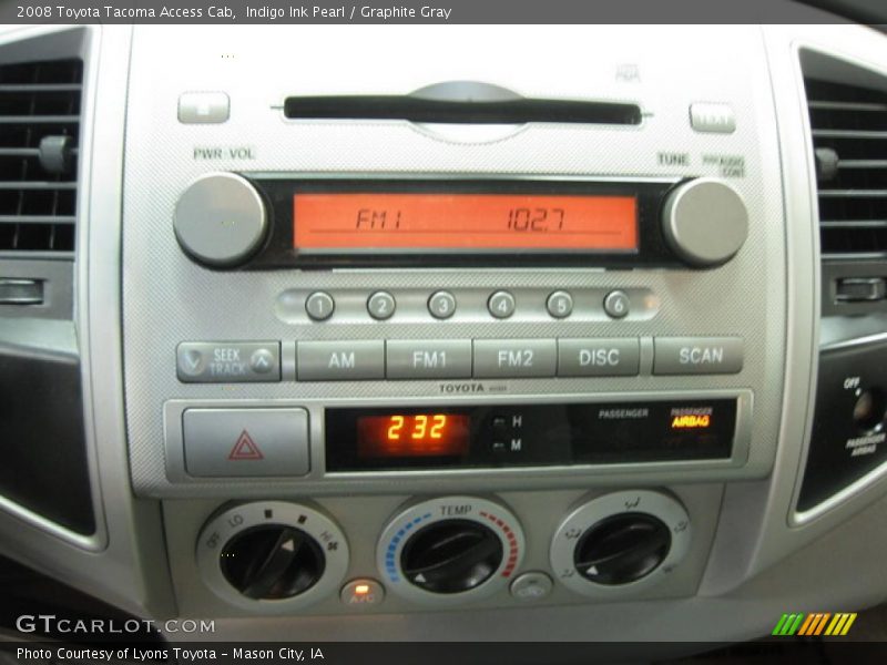 Indigo Ink Pearl / Graphite Gray 2008 Toyota Tacoma Access Cab