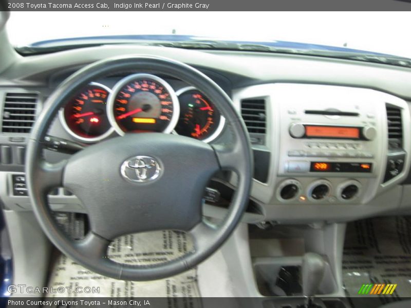 Indigo Ink Pearl / Graphite Gray 2008 Toyota Tacoma Access Cab
