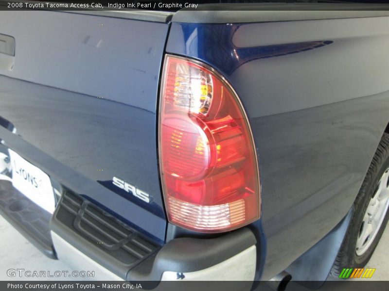 Indigo Ink Pearl / Graphite Gray 2008 Toyota Tacoma Access Cab