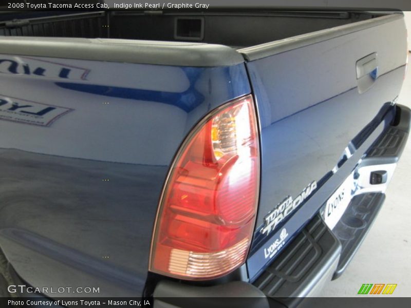 Indigo Ink Pearl / Graphite Gray 2008 Toyota Tacoma Access Cab